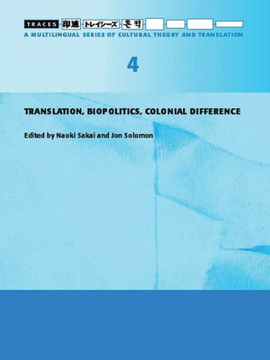 cover image of Translation, Biopolitics, Colonial Difference